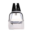 thumbnail image 1 of Minnieouse transparente para mujeres y niñas, transparente para estudiantes, bolso de hombro, bolso de hombro de PVC, bolso de hombro de Mochilas blanco Minnieouse BB7324-01, 1 of 6