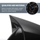 thumbnail image 4 of Cubierta de espejo lateral del conductor y pasajero de Unique Bargains para Volkswagen POLO 19-23 par negro brillante, 4 of 7