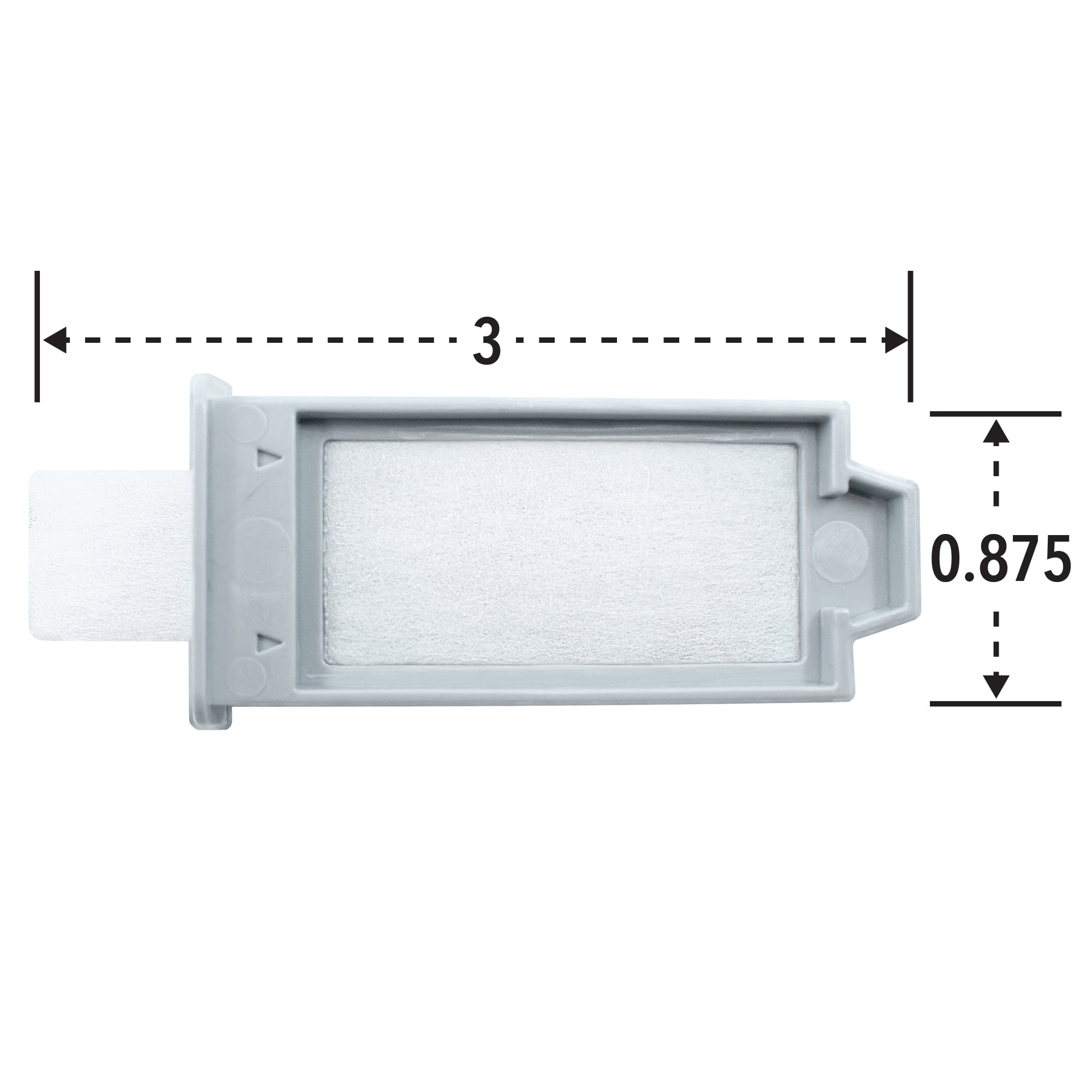 Equate CPAP Filters for Dreamstation 2™  - Reusable, Measuring 3 in x 0.875 in, 1 Count