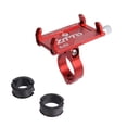 thumbnail image 1 of ZTTO Z-81 Soporte para teléfono para scooter de bicicleta Soporte para teléfono para bicicleta MTB (Rojo), 1 of 6