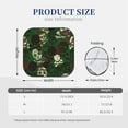 thumbnail image 2 of Kdxio Camouflage Skull Print 2-Piece Sun Shade Front Windshield - Foldable Car Front Window Sunshades For Most Sedans Suv Truck, 2 of 6