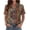 Multicolor MZ721, variant on Shirts for Women Trendy Rolled Cuffed Short Sleeve Button Up Blouse Business Casual Tops Summer Fashion Shirts