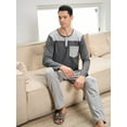 thumbnail image 5 of Ensemble de Pyjama Patchwork à Poches pour Hommes, 5 of 5