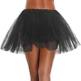 thumbnail image 4 of Women's, Teen, Adult Classic Elastic 3, 4, 5 Layered Tulle Tutu Skirt, 4 of 6