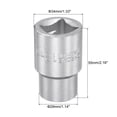 thumbnail image 2 of Uxcell 3/4 Inch Square Drive 12 Point 18mm Standard Impact Socket Alloy Steel, 2 of 5