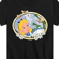 thumbnail image 3 of Disney - Alice In Wonderland - Alice Daisies - Toddler & Youth Short Sleeve Graphic T-Shirt, 3 of 5