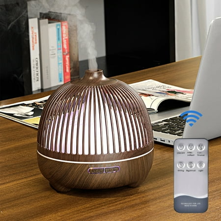 

Christmas Gifts Clearance! Cbcbtwo Essential Oil Diffuser 500ml Set Aroma Diffusers For Home Large Room With Auto Shut-Off 4 Timer And 7 Color Light Small Personal Desk Humidifier For Baby