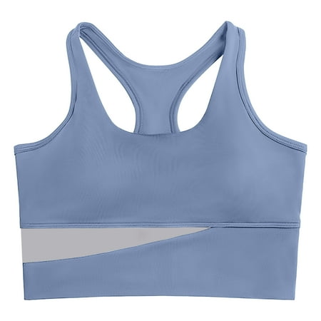 

CBGELRT Womens Tops Sleeveless Women Summer Tops Women s Sports Underwear Women s Shockproof Running Small Chest Push Up Fitness Yoga Vest Thin No Steel Ring Beautiful Back Bra xl