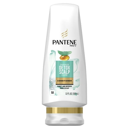 Essential Damage Care - Pantene Pro-V Damage Detox Scalp Care Conditioner, 12 fl oz