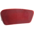 thumbnail image 2 of CAPA For 2011-2021 Grand Cherokee Bumper Reflector Rear, Left Red Plastic, 2 of 5