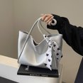 thumbnail image 2 of Bolso Elegante Compras Sencillo para Mujer Con Bufanda Asa Superior, 2 of 9