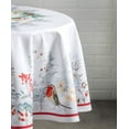 thumbnail image 3 of Maison d' Hermine Morzine 100% Cotton Tablecloth for Kitchen Dining Tabletop Decoration Parties Weddings (Round, 69 Inch Diameter), 3 of 3