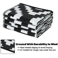 thumbnail image 3 of 2024 New Outdoor Rug, for Patio Rug Waterproof Mat Geometric Reversible Plastic Camping Rugs Modern Portable Carpet for RV, Porch, Deck, Camper, Balcony, Backyard, 3 of 9