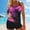 Swimsuit Women Two Piece-Pink, variant on Guieoi Swimsuit Women Plus Size Summer Plus Size Modest Printed Two-Piece Swimsuit Set Pink M