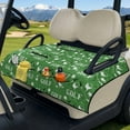 thumbnail image 3 of Psesaysky Golf Cart Seat Covers Golf&Stars Golf Cart Seat Blanket with 4 Pockets and Handle, Non-slip Universal Fit for EZGO, Yamaha, Club Car and Other 2-Seat Carts, 51"x 30.3", 3 of 8
