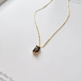 thumbnail image 6 of 14k Gold Necklace for Women - Gold Filled Sterling Silver Chain - Hematite Gold Chain for Women, 6 of 8