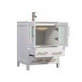 thumbnail image 5 of Vanity Art  24 in. Single Sink Bathroom Vanity Set, White, 5 of 6
