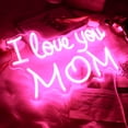 thumbnail image 5 of Y YUNHSOM I Love You Mom Neon Signs LED Neon Light, 15 * 9.8 inches USB Operated,Festival Decoration Wall Decoration,Mother's Day Gift, 5 of 7