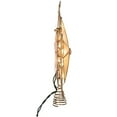 thumbnail image 2 of Kurt S. Adler 10 Light  5 Point Large Star with Smoke Capiz Treetop, 10 in, White, 2 of 4