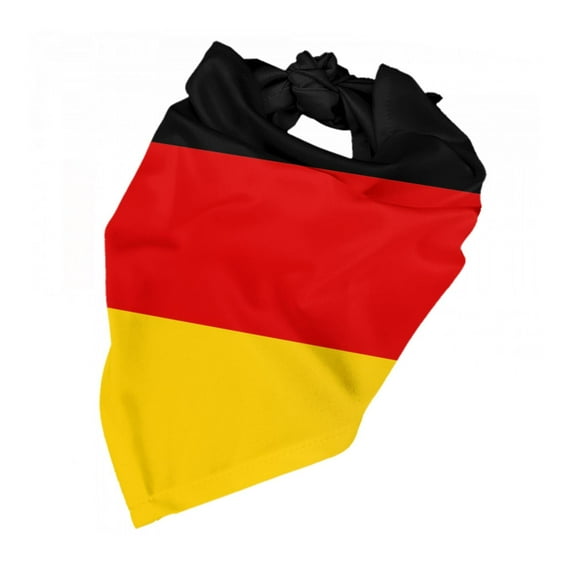 German Flag Dog Bandanas Triangle Dog Scarfs For Small Medium Large Dogs And Cats