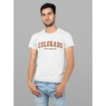 thumbnail image 2 of Rocky Mountains Colorado State T-shirt Men's -SelectDesign, 2 of 4