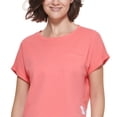 thumbnail image 2 of Calvin Klein Performance Bungee Hem Pocket Cotton T-Shirt Radiance XL, 2 of 3