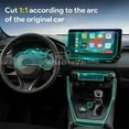 thumbnail image 2 of Tpu Transparent Film Car Interior Protection Sticker Center Control Navigation Gear for Jeep Grand Cherokee 2021 2022 2023 2024., 2 of 8