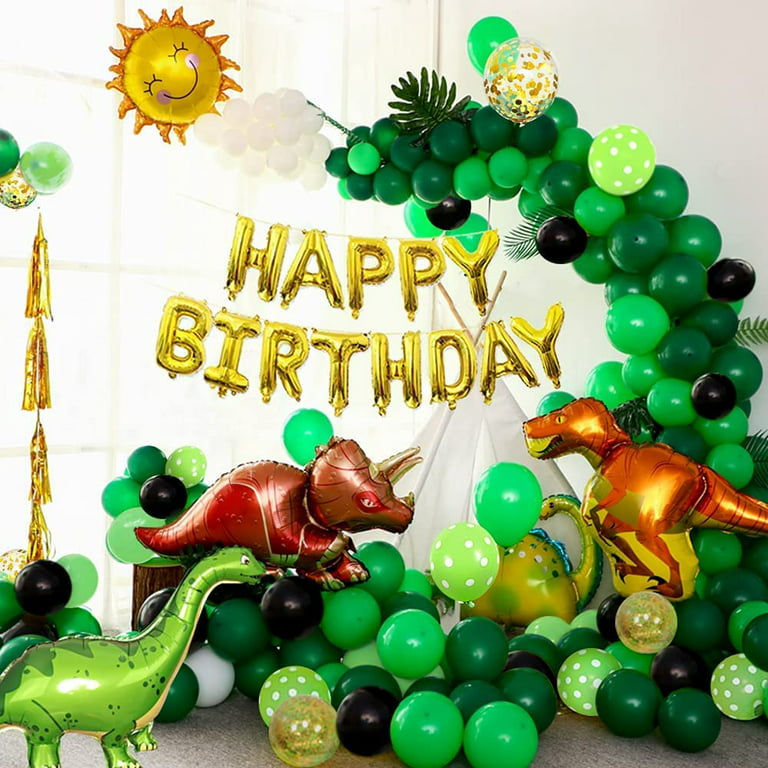 PartyWoo Green Balloons, 120 Pcs 5 inch Hunter Green Balloons, Latex Balloons for Balloon Garland Balloon Arch As Party Decorations, Birthday