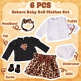 thumbnail image 4 of Set de Ropa para Muñecas Reborn BABESIDE de 5 Piezas para Muñecas de 43 a 56 cm, 4 of 7