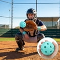 thumbnail image 6 of Lsupdaol 36 Pcs 1.65 Inch Mini Plastic Baseball Training Balls Hollow Softballs with Drawstring Bag, 6 of 6