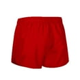 thumbnail image 3 of Lilgiuy Unisex Casual Drawstring Pocket Solid Candy Five Point Beach Shorts Dresses for 2022, 3 of 3
