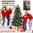 thumbnail image 7 of 24-Day Christmas Countdown Calendar – Cute Ice Baby Acrylic Pendant, Advent Decor for Tree & Backpack – Holiday Gift Box‌, 7 of 7