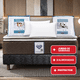 thumbnail image 1 of Colchón Box Spring Air King Size Super Value Sprign Air 2 Almohadas Sc Protector Ensueño Juego de Sabanas Ensueño, 1 of 5