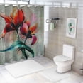 thumbnail image 7 of Autua Flowers Wall Anton Graff Shower Curtain for Bathroom Decoration with Hooks 69"x72, 7 of 7