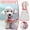 Hot Pink, variant on kladzum Dog Raincoat Transparent Raincoat Dog Raincoat Spring and Summer Teddy Small Dog Puppy Raincoat Coat Transparent Pet Dog Rainwear Clothes for Small Dogs Cats
