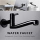 thumbnail image 5 of Wall-Mounted Black Cold Water Faucet Washing Machine Mop Pool Garden Taps (31cm), 5 of 5