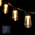thumbnail image 4 of CNKOO Windproof Waterproof Solar Bulb Indoor Outdoor 2 Modes Strip Lightbulb Wedding Thanksgiving Lighting Decoration Colorful 6.5m, 4 of 9