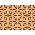 thumbnail image 1 of Ahgly Company Machine Washable Indoor Rectangle Transitional Mahogany Brown Area Rugs, 4' x 6', 1 of 7