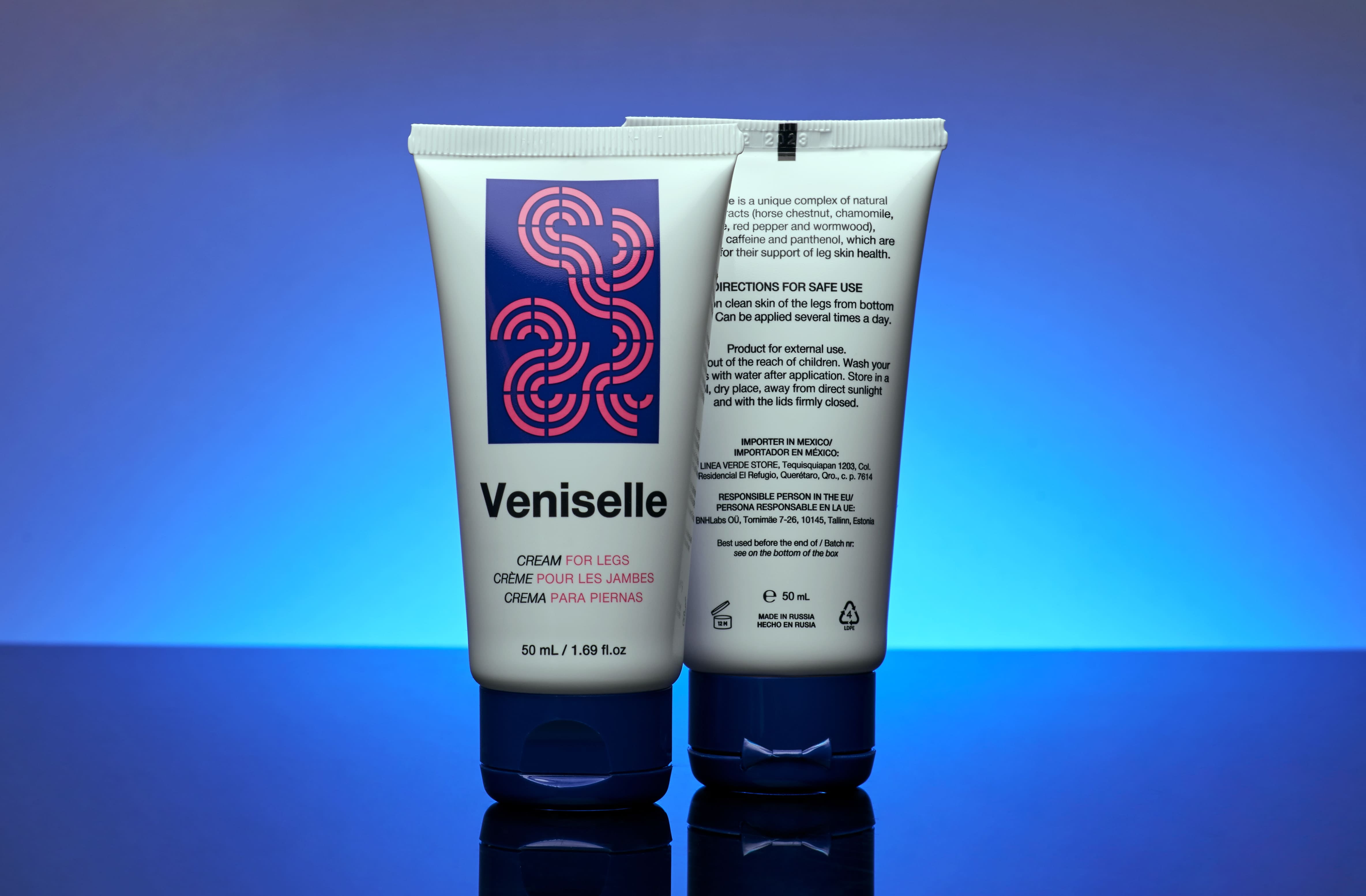 Veniselle | Cream for legs | 1.69 Fl Oz