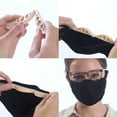 thumbnail image 1 of 5 piezas de puente nasal antivaho de TPR con clip de soporte para la nariz para evitar que las gafas se empañen, 1 of 7