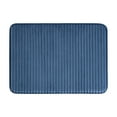 thumbnail image 5 of (2 pack) Mainstays Navy 2-Piece Performance Foam 17"x 24" Bath Rug Set, 5 of 11