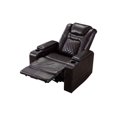 thumbnail image 5 of Living Room Leather Armchair With Cup Hold Storage USB Recliner - Multicolor, 5 of 8