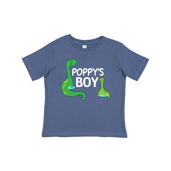 Inktastic Poppy's Boy Grandson Boys Baby T-Shirt