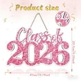 thumbnail image 3 of Class Of 2026 Graduation Photo Booth Large Red & Black 'Class Of 2026' Sign Graduation Party 2026 Perfect for Graduation Photoshoot Grad Party Decoration, 3 of 5