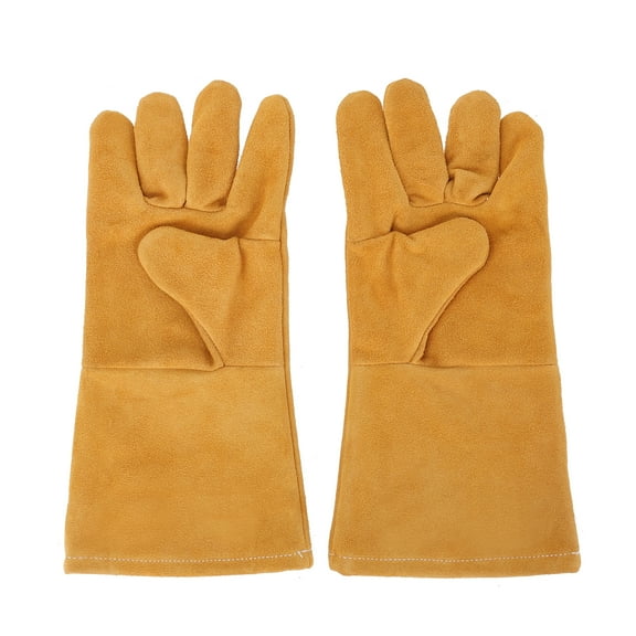 Hyper Tough Leather Welding Working Gloves, 1 pair