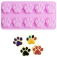 thumbnail image 3 of FGLHS Puppy Dog Paw and Bone Silicone Molds, Non-Stick Food Grade Silicone Molds for Chocolate, Candy, Jelly, Ice Cube, Dog Treats (Puppy Paw Bone Set of 4PCS), 3 of 7
