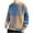 Blue, variant on Jgppe Men's Colorblock Sweater Winter Fall Soft Warm Crewneck Long Sleeve Comfy Knitwear Shirt