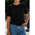 thumbnail image 3 of PRETTYGARDEN Womens Summer Tops Casual Basic Crewneck Short Sleeve Shirts Spring Fashion Clothing Going Out Outfits, 3 of 9