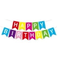 thumbnail image 2 of Colorful Birthday Party Decoration Kit with Banner, Bunting, Confetti, 2 of 6