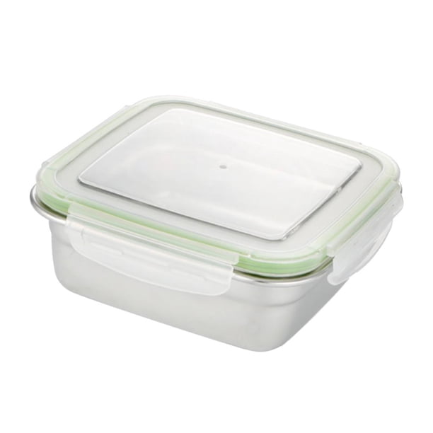 Fiambrera grande de acero inoxidable, contenedor de frutas, ideal para viajes y camping, 750 ml 750ml